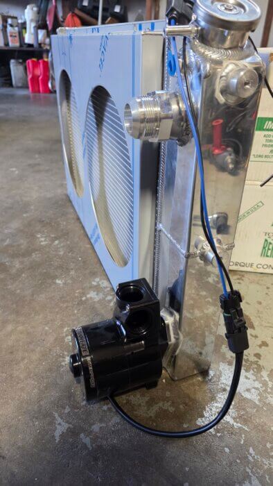 Meziere 55gpm Radiator Mounted Electric Water Pump